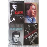 MUSIC - ROCK AND ROLL BOOKS. JERRY LEE LEWIS, BILL HALEY, RICKY NELSON & ROY ORBISON