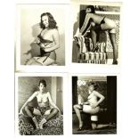 ADULT GLAMOUR - VINTAGE MODEL PHOTOGRAPHS FROM THE 1950'S/60'S