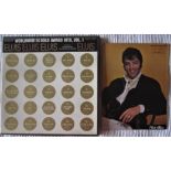 MUSIC - L/P RECORDS ELVIS PRESLEY WORLDWIDE 50 GOLD AWARD HITS BOX SET