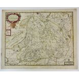 LOW COUNTRIES -- "ILLUSTRIBUS AC POTENTIBUS COMITATUS DRENTIÆ (…)". (Amst., Hondius), 1634. Engr. co