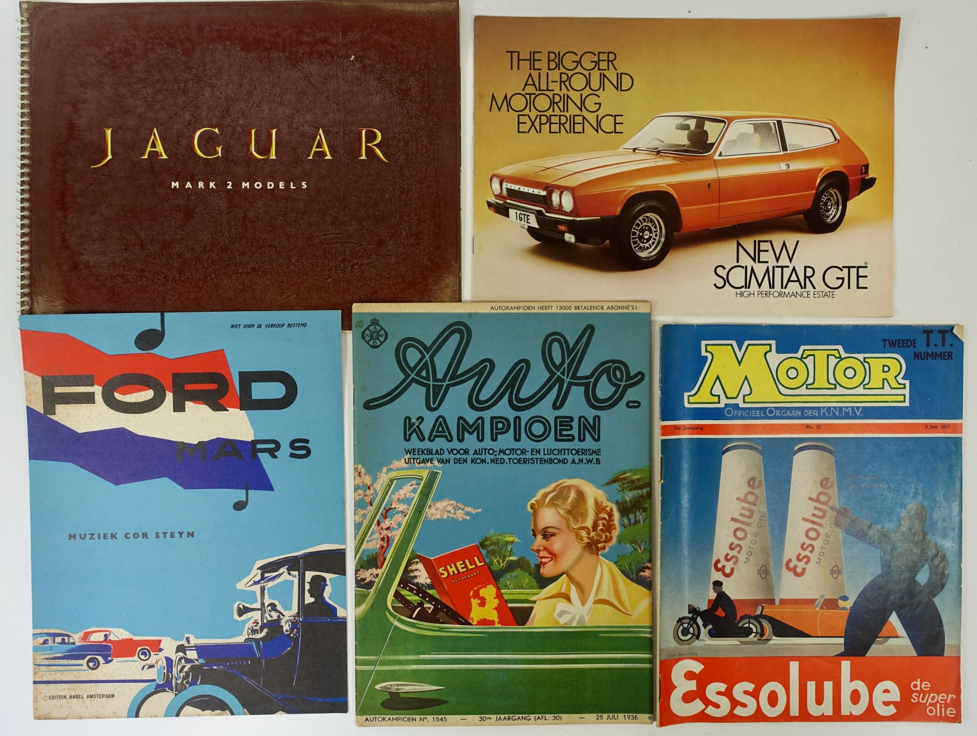 COLLECTION of 29 (instruction) booklets, promotional brochures of cars and car brands - Image 3 of 4