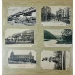 GERMANY -- COLLECTION of 329 plain and coloured picture postcards, c. 1898/1902