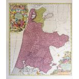 LOW COUNTRIES -- "KENNEMARIA et WESTFRISIA vulgo et vernaculé Noord-Holland (…) ed. p