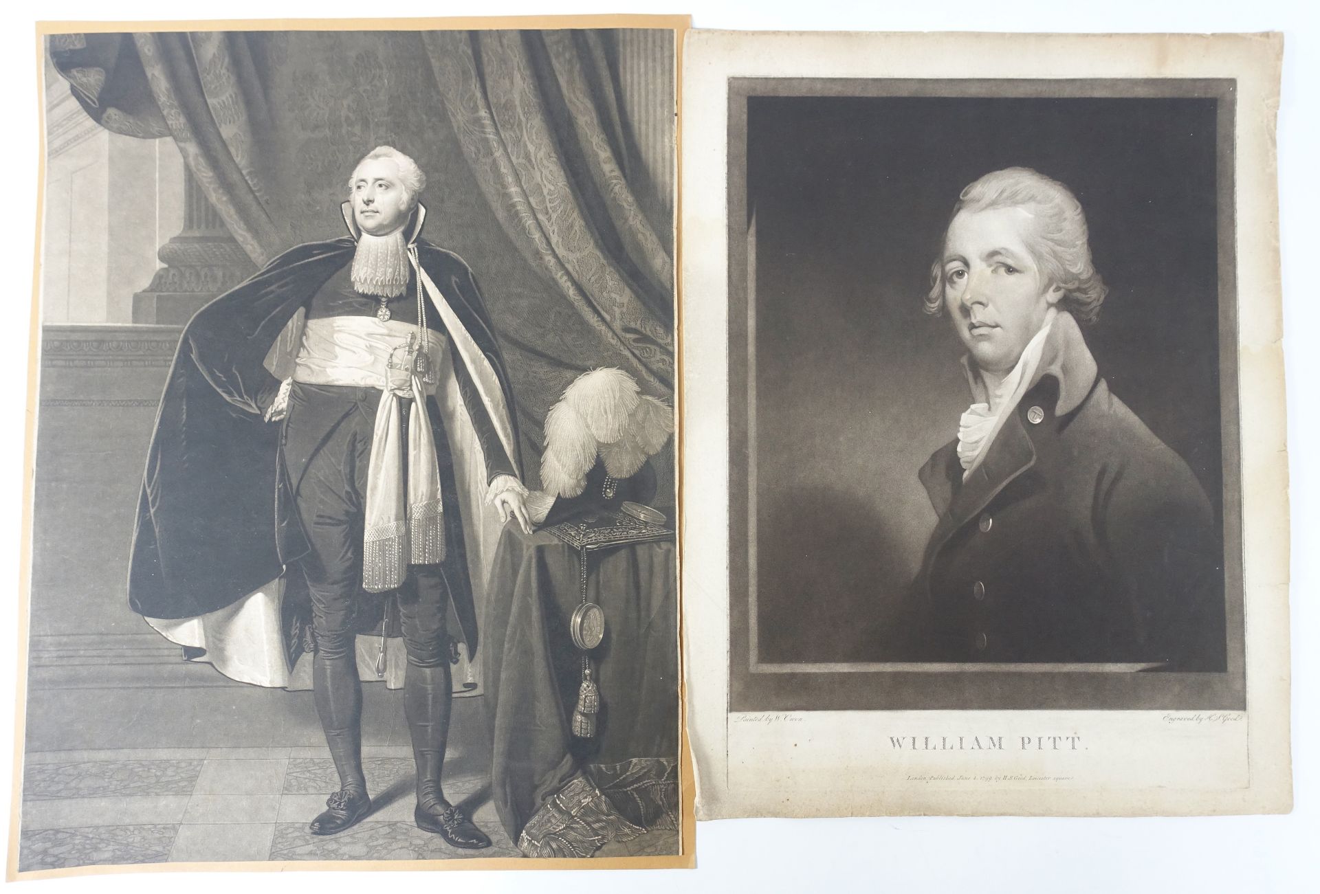 MEZZOTINTS -- COLLECTION of 24 mezzotint portraits of Dutch and German royalty, (German - Image 4 of 4