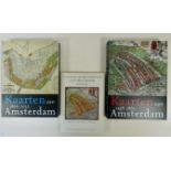 HAMELEERS, M., (e.a.). Kaarten van Amsterdam, 1538-2012. Bussum, (2013). 2 vols. Fol