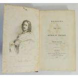 GRAHAM, M. Memoirs of the life of Nicholas Poussin. Lond., 1820. xvi