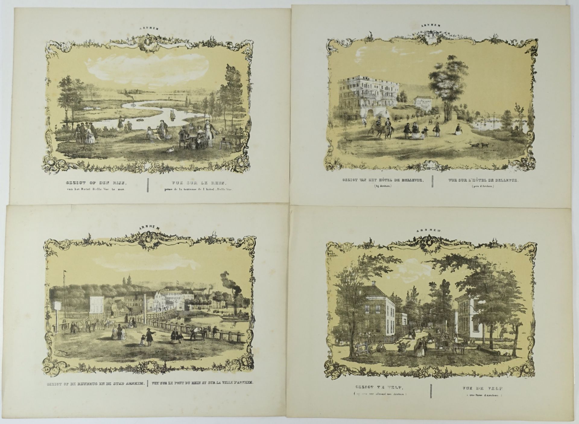 LOW COUNTRIES -- GELDERLAND -- (LAST, H.W. Cahier gezigten van Gelderland). (Amst., Wed. Huygens - Image 4 of 4