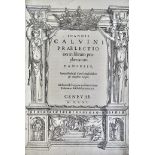 CALVIN, J. Prælectiones in librum prophetiarum Danielis. J. Budæi & C. Ionvillæi labore
