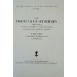 TRIER -- KRENCKER, D., E. KRÜGER, (u.a.). Die Trierer Kaiserthermen. Abt. 1: Ausgrabungsbericht