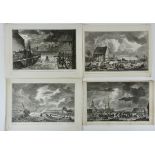 FLOODING -- SET of 7 views depicting floods in the Netherlands between November