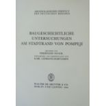 POMPEII -- LEHMANN-HARTLEBEN, K. Baugeschichtliche Untersuchungen am Stadtrand von Pompeji. Begonnen