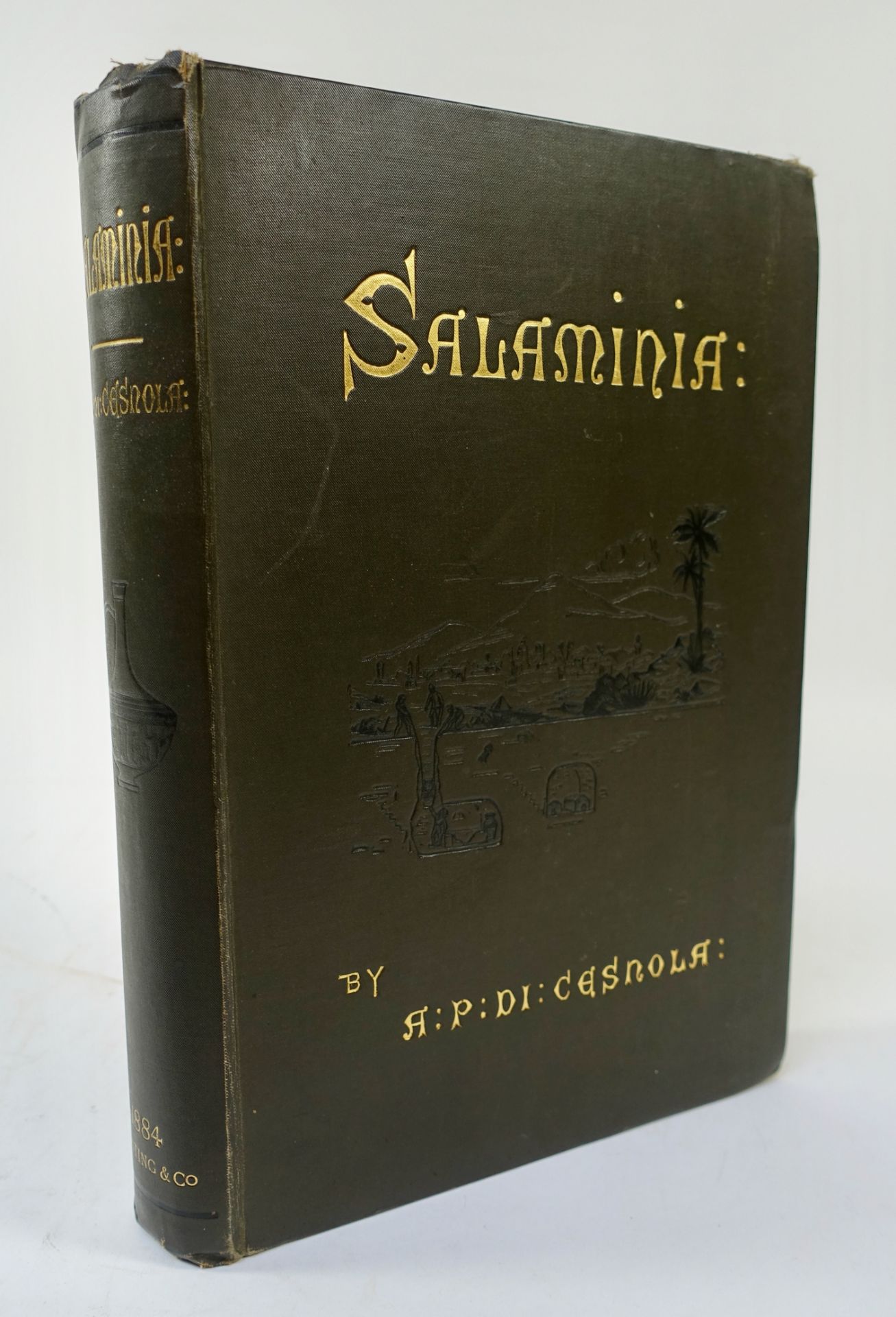 CESNOLA, A.P. di. Salaminia (Cyprus): The history, treasures, & antiquities of Salamis in