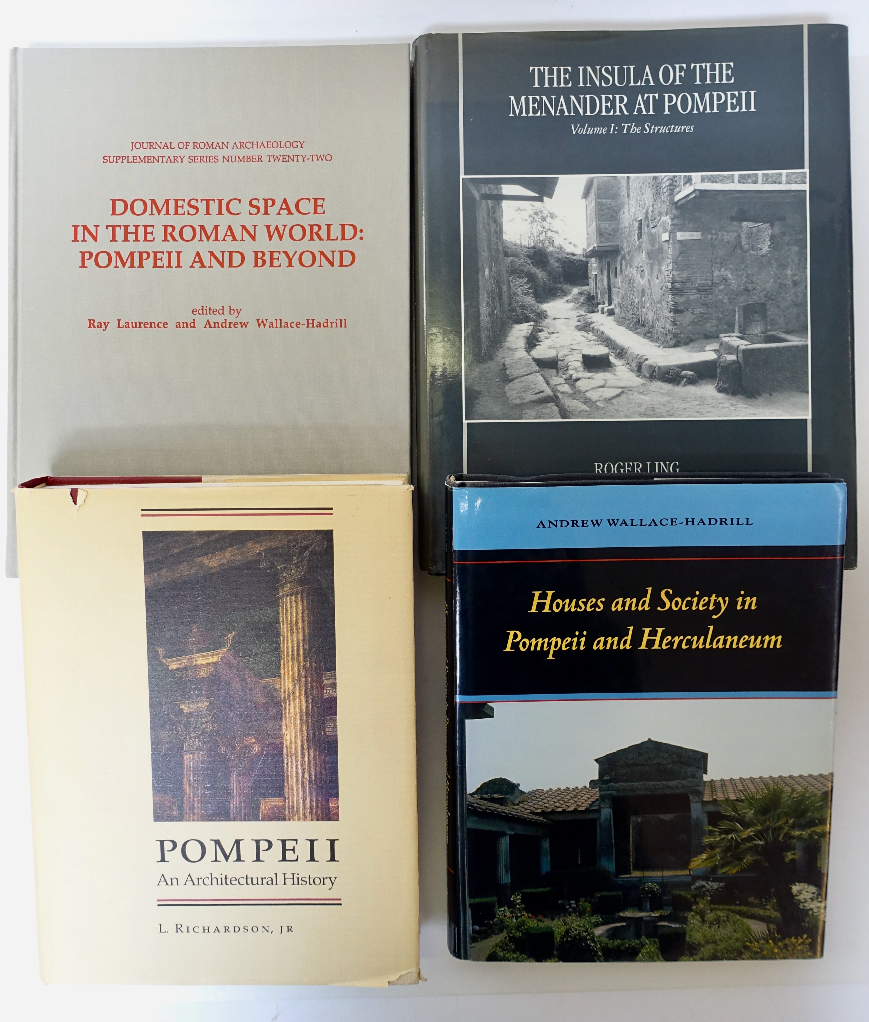 POMPEII -- LAURENCE, R. & A.WALLACE-HADRILL, ed. Domestic Space in the Roman World