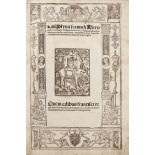 PLINIUS SECUNDUS. Naturalis hystoriae libri xxxvii. Par., N. de Pratis for Fr