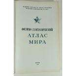 GERASIMOV, I.P. Phiziko-geographicheskii Atlas Mira. (Physic-Geographic Atlas of the World