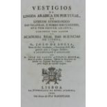 SOUSA, J. de. Vestigios da lingoa Arabica em Portugal, ou lexicon etymologico