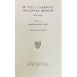 CICERO. De natura deorum ll. III. Ed. by A.S. Pease. Cambr., 1955-58
