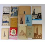 DELFT -- COLLECTION OF 22 CITY GUIDES OF DELFT. c. 1890-1996. All illustr