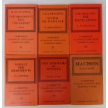 MACHON. The fragments. Ed. w. an introd. & comm. by A.S.F. Gow. 1965