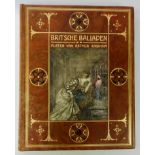 RACKHAM -- BRITSCHE BALLADEN. Vert. v. A. Verwey. Amst., (1920). 199 pp. W