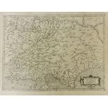 INDIA -- "ASIÆ X Tab". N.d. (c. 1605). Plain engr. map of (a