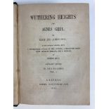 BRONTË -- BELL, E. & A. Wuthering Heights and Agnes Grey. A new edition