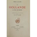 HAVARD, H. La Hollande à vol d'oiseau. Par., 1881. (8), 400 pp