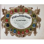 WITKAMP, P.H. Atlas van Noord-Holland. Amst., C.L. Brinkman, (1863). W. fine