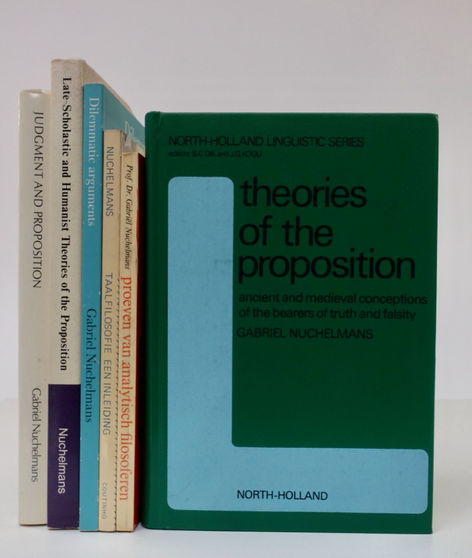 NUCHELMANS, G. Theories of the proposition. Ancient and medieval conceptions of the