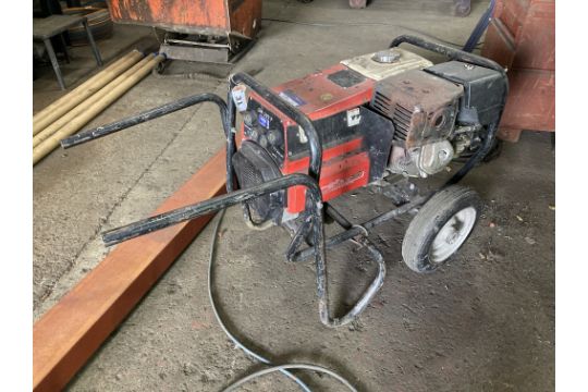 GenWeld GW200P mobile welding set with petrol engine, serial no. 17397 - Image 1 of 4