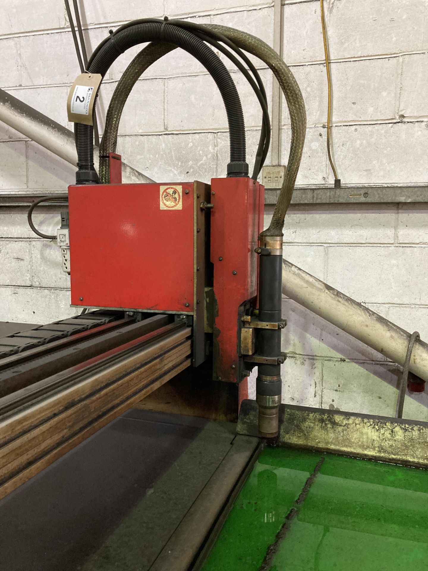 Swift-Cut Automation 3000 XP plasma cutter with 3m table and Hypertherm MaxPro 200 plasma cutting - Image 10 of 10