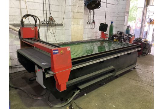 Swift-Cut Automation 3000 XP plasma cutter with 3m table and Hypertherm MaxPro 200 plasma cutting - Image 7 of 10