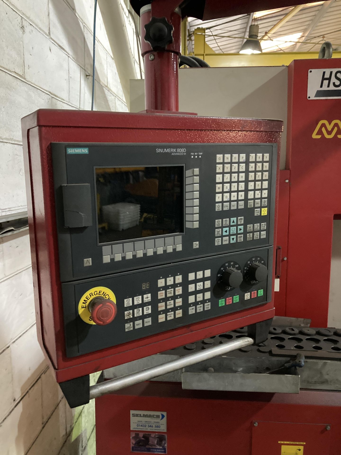 Morgan Rushworth HSP 125 CNC triple head hydraulic punching machine, year 2016, serial no. S155415 - Image 3 of 12