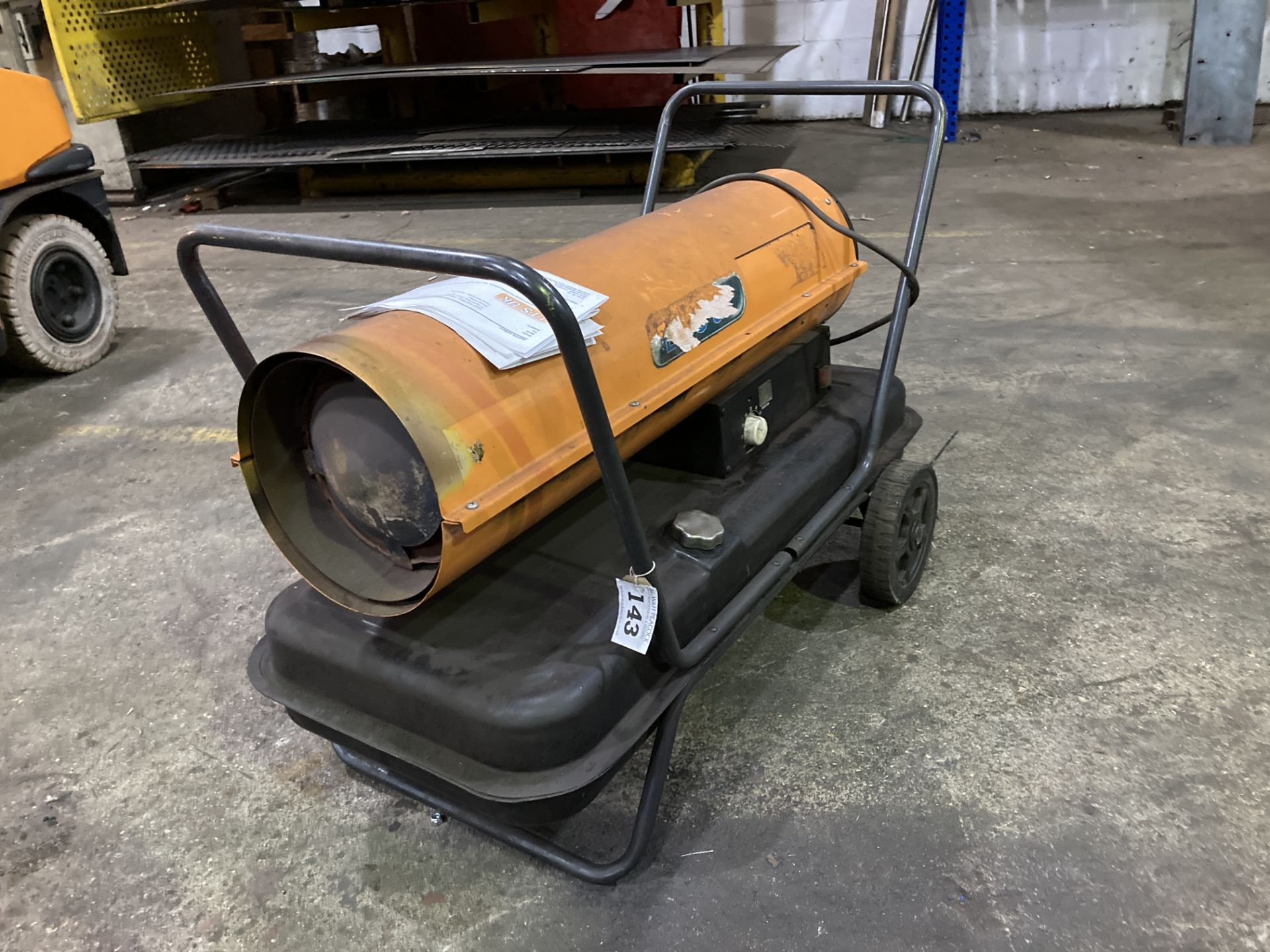 LTS CT0014RT 50kW diesel/paraffin/electric factory space heater