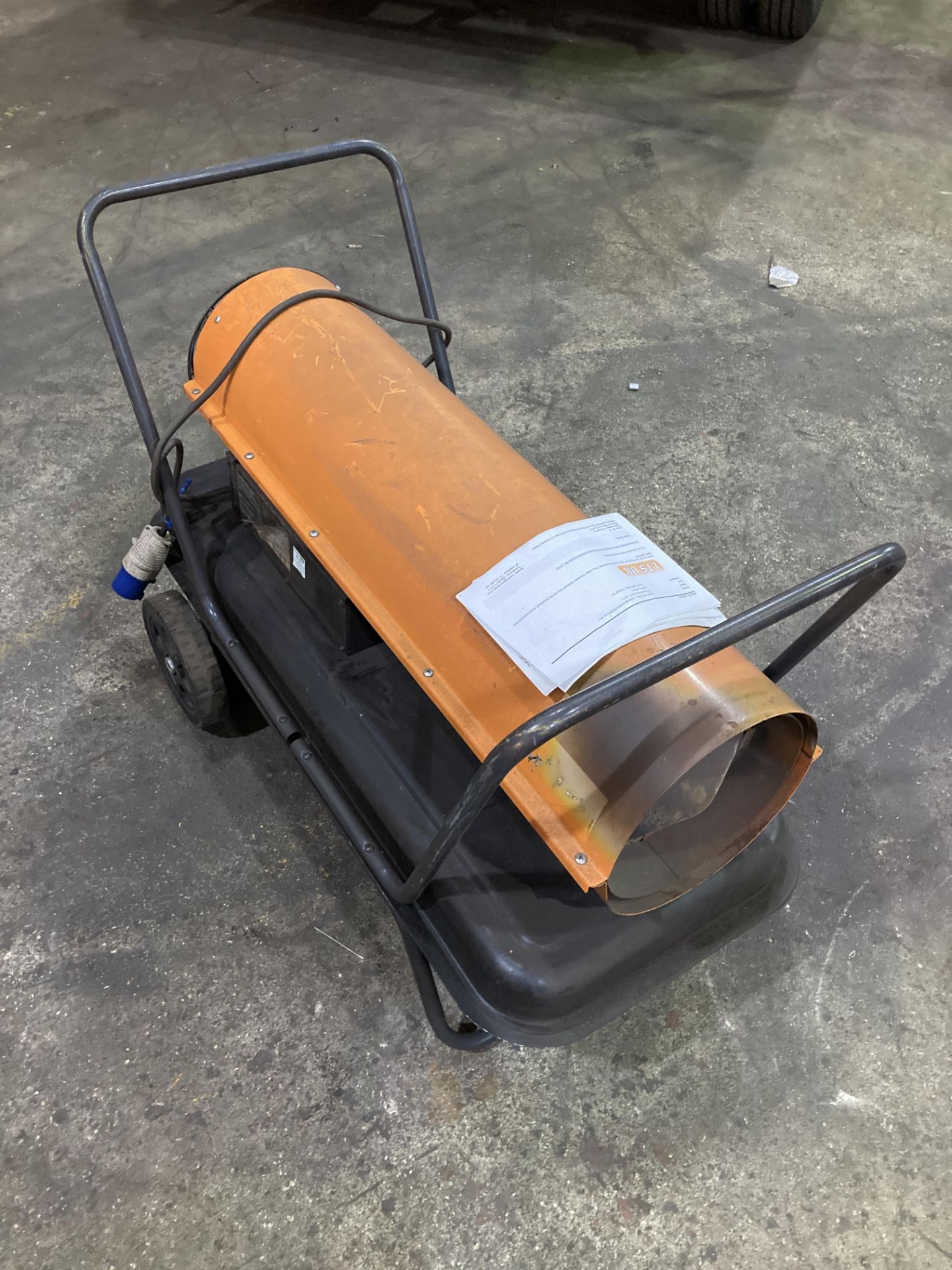 LTS CT0014RT 50kW diesel/paraffin/electric factory space heater - Image 2 of 3