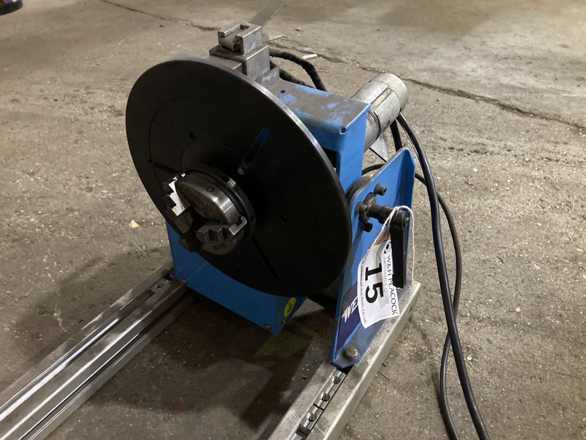 Ynuo welding rotator with foot pedal operation, single phase electric - Image 6 of 8