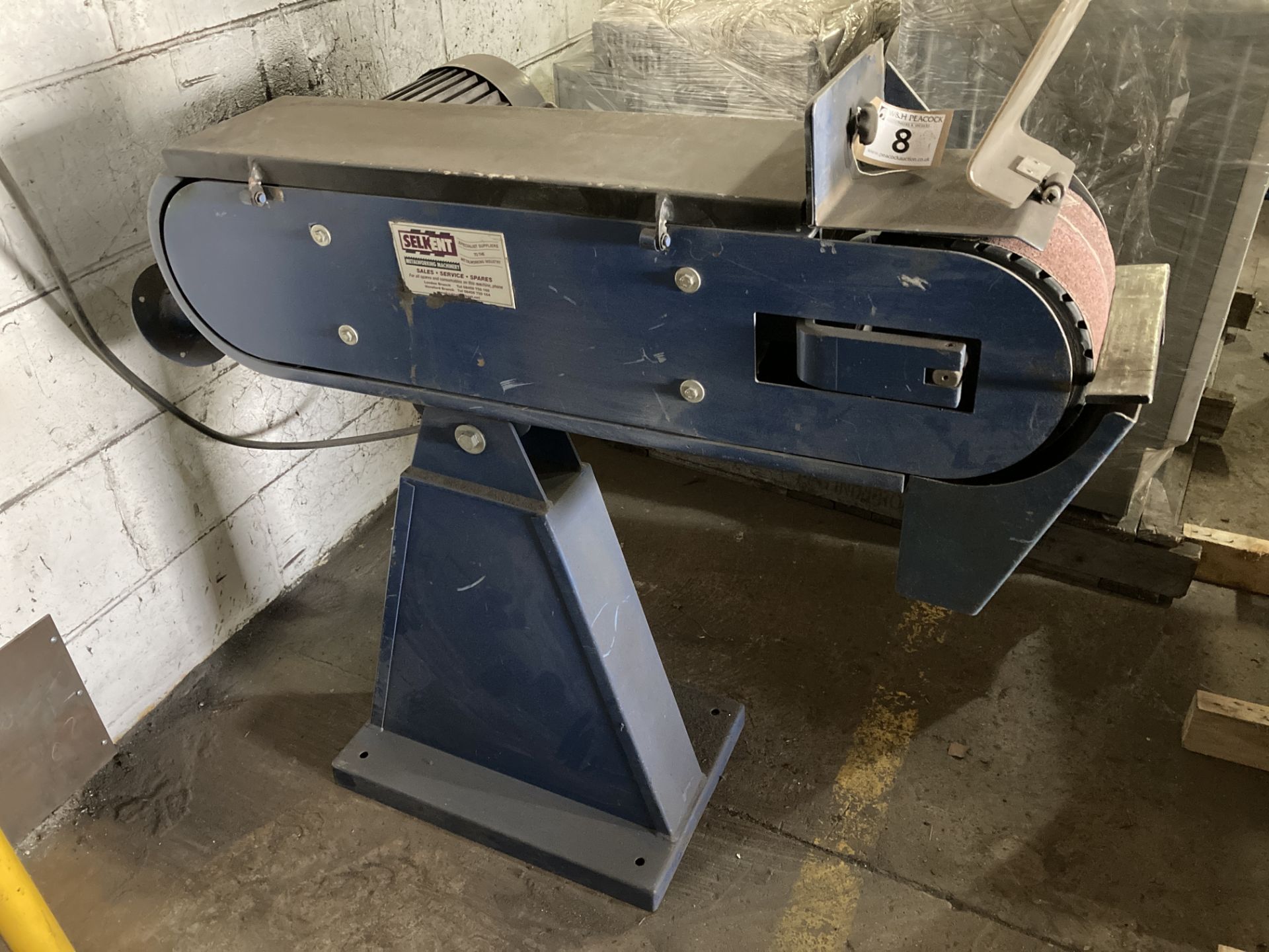 Kepp model 150-2000 belt grinder/linisher, Series 60,000, Serial no. 492234140, belt dimension - Image 2 of 5