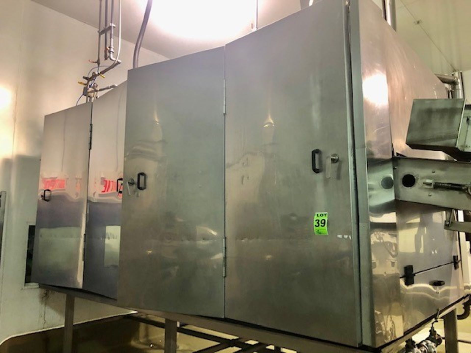 PASTA TECHNOLOGIES GROUP 3-Tier conveyor dryer Mod. INT-40-3-15, S/N 005081102 including temp and