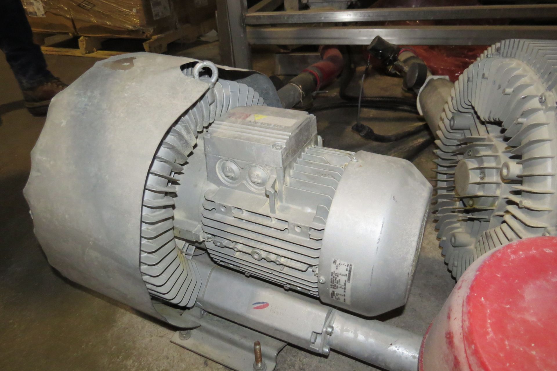 (2) NASH-ELMO INDUSTRIES Mod. G200 Side Channel CEPI Blower with Air Filters - Image 4 of 4