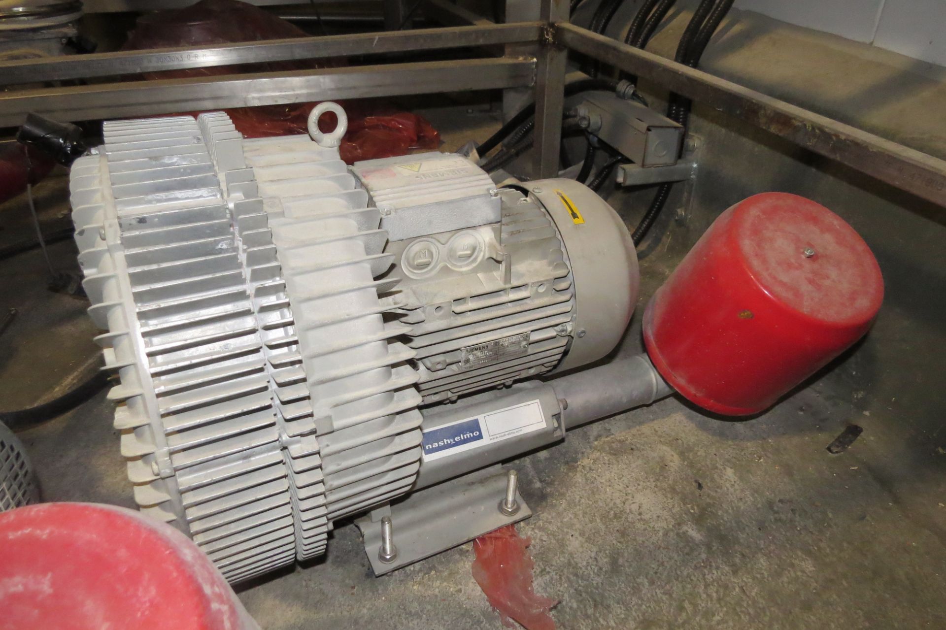 (2) NASH-ELMO INDUSTRIES Mod. G200 Side Channel CEPI Blower with Air Filters - Image 3 of 4