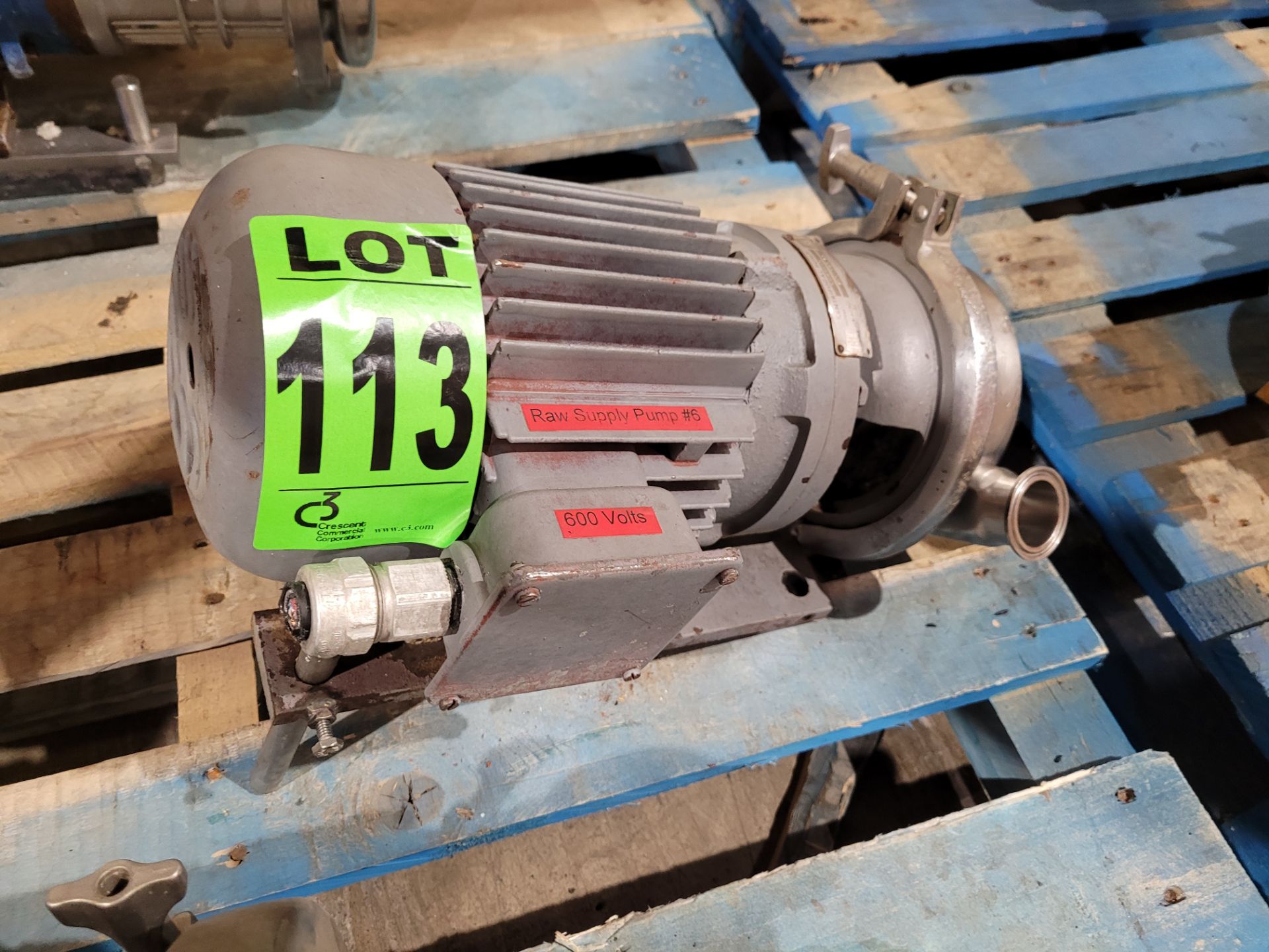 GH centrifugal pump, 1 1/2"X 2 1/2", 1 hp