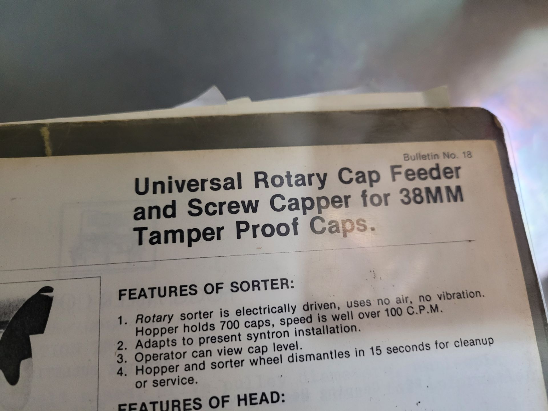 FOGG 18-head Rotary Plastic Filler FG-185 ser. RH005 with 5 head screw capper for 38mm tamper - Image 25 of 34