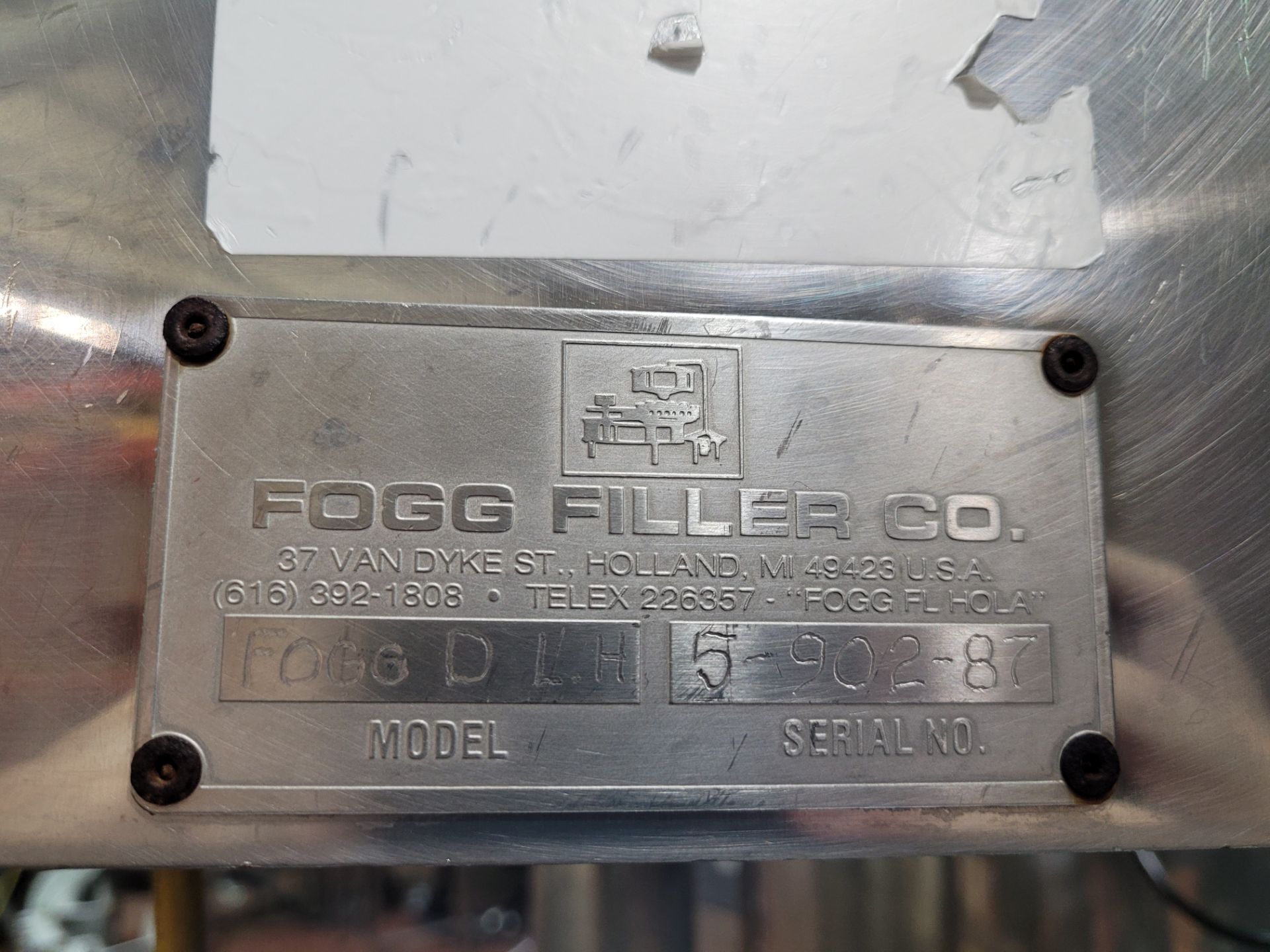 FOGG 18-head Rotary Plastic Filler FG-185 ser. RH005 with 5 head screw capper for 38mm tamper - Image 9 of 34