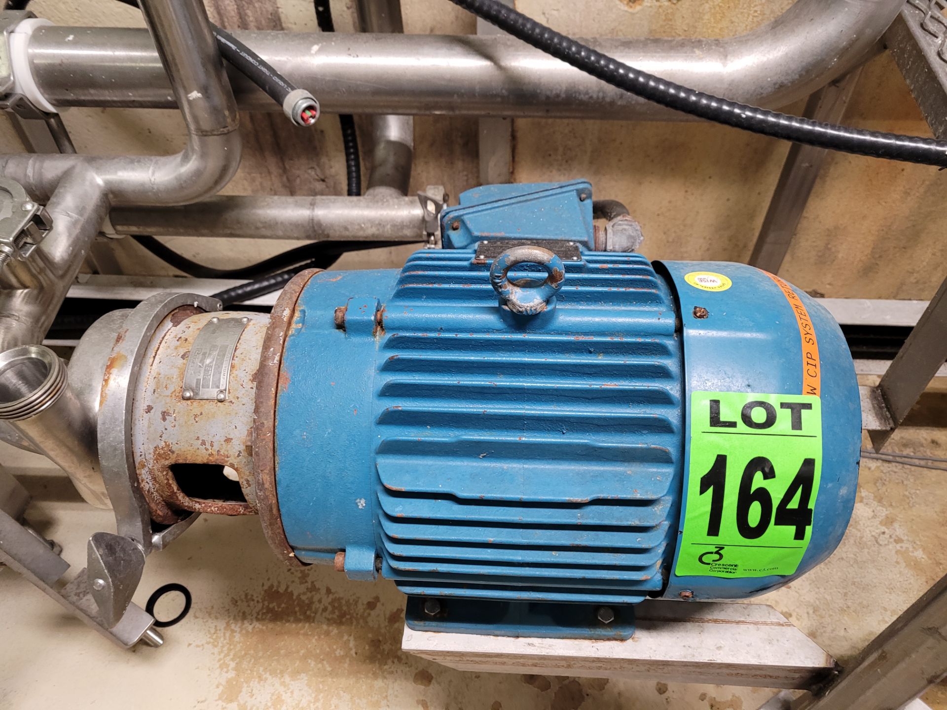 CP centrifugal pump, 1 1/2" x 2 1/2", 3 H.P motor