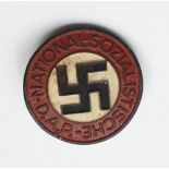 WW2 Late War German Ersatz N.S.D.A.P. Lapel Pin.