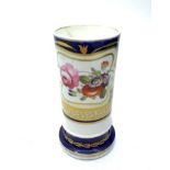 H&R Daniel rare spill Vase circa 1825 (gold wear) 10.5cm tall.