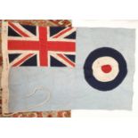 WW2 R.A.F Station Flag- Uxbridge 1943. Individually sewn panels