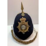 1900s service pattern British royal marine officers helmet (high quality repro)