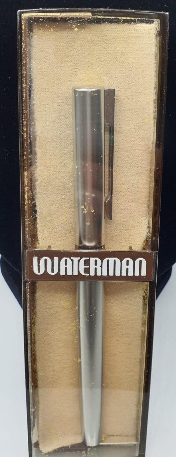 Waterman Fountain Pen in Original Box with Papers and having original sleeve, Appears Unused.