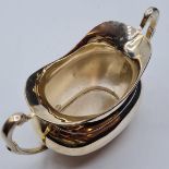 Vintage Silver Sugar Bowl, Baluster Centre with Scroll Handles. Clear Hallmark Showing Crisford &